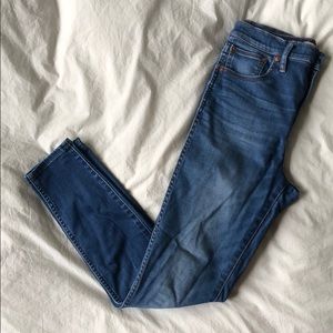 Madewell 10” high Rise Skinnies